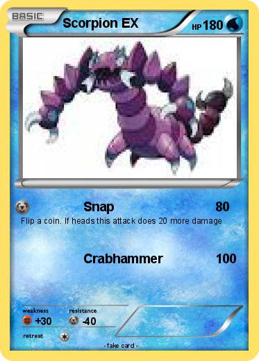 Pokemon Scorpion EX