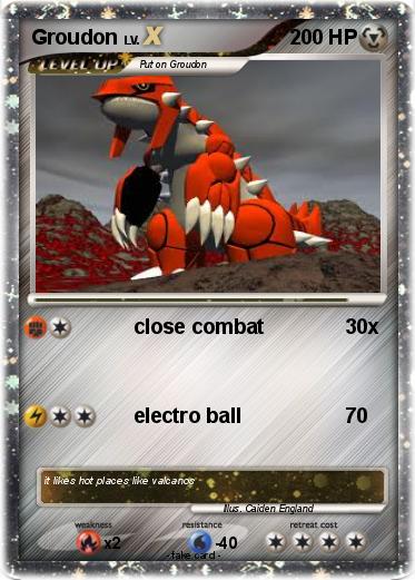 Pokemon Groudon