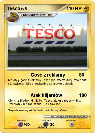 Pokemon Tesco