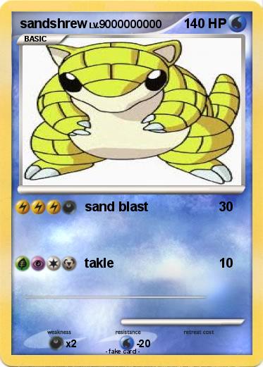 Pokemon sandshrew