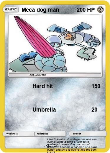 Pokemon Meca dog man