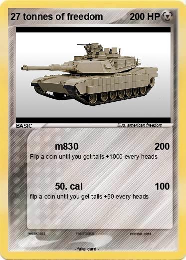 Pokemon 27 tonnes of freedom