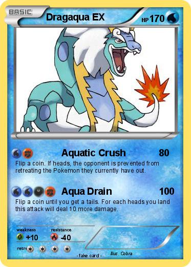 Pokemon Dragaqua EX
