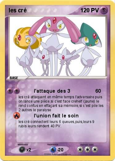 Pokemon les cré
