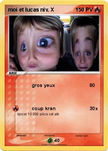 Pokemon moi et lucas niv. X        