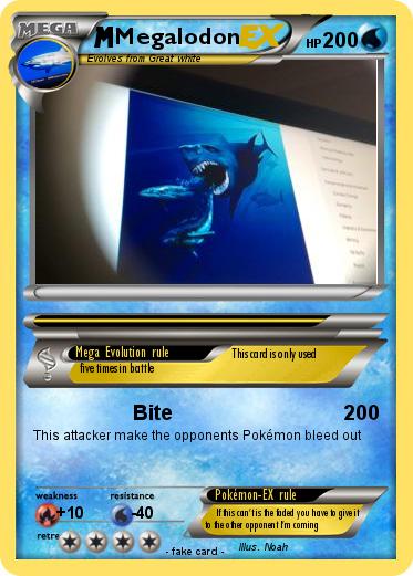 Pokemon Megalodon