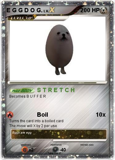 Pokemon E G G D O G.