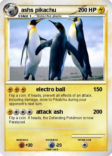 Pokemon ashs pikachu