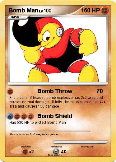 Pokemon Bomb Man