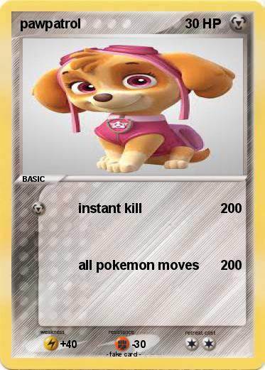 Pokemon pawpatrol