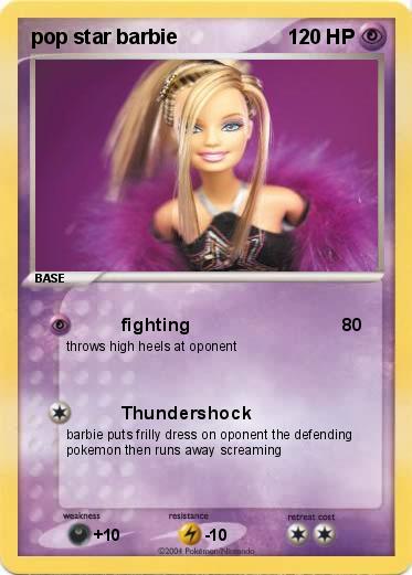 Pokemon pop star barbie