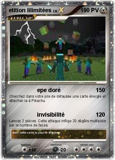 Pokemon etition lilimitées
