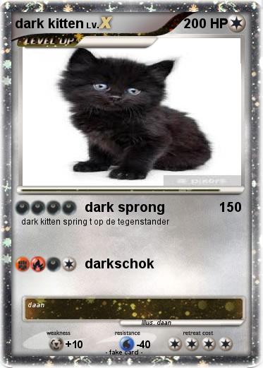 Pokemon dark kitten