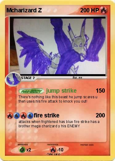 Pokemon Mcharizard Z