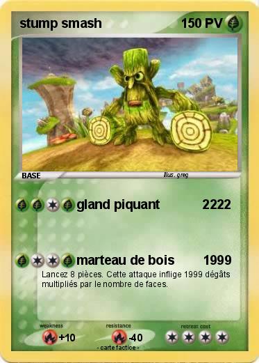 Pokemon stump smash