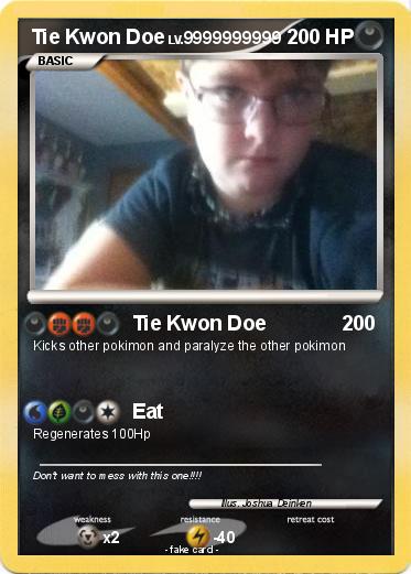 Pokemon Tie Kwon Doe