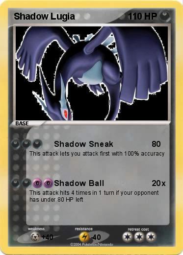 Pokemon Shadow Lugia