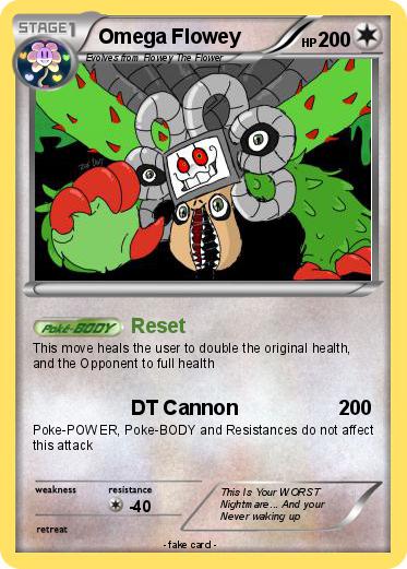 Pokemon Omega Flowey