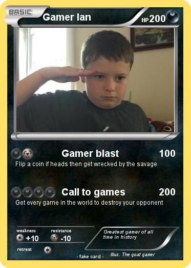 Pokemon Gamer Ian