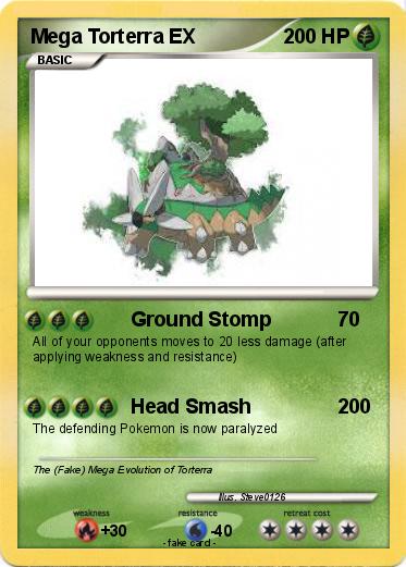Pokemon Mega Torterra EX