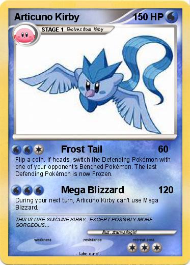 Pokemon Articuno Kirby
