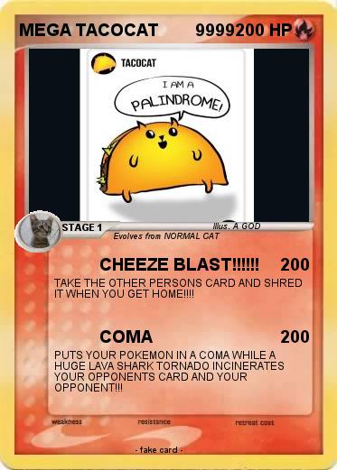 Pokemon MEGA TACOCAT        9999