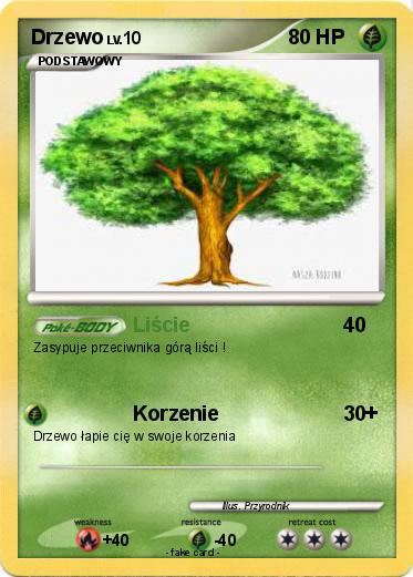 Pokemon Drzewo