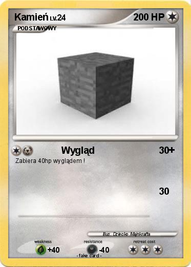 Pokemon Kamień