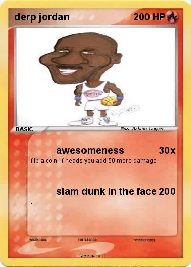 Pokemon derp jordan