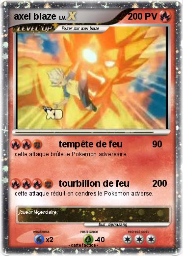 Pokemon axel blaze