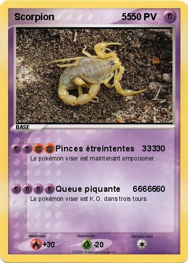 Pokemon Scorpion                          55