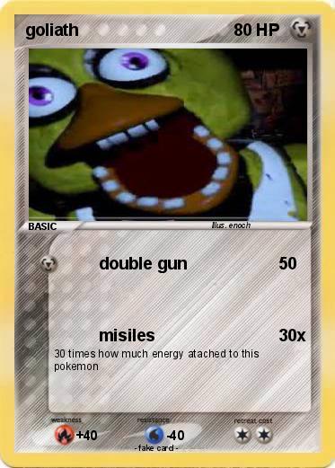 Pokemon goliath