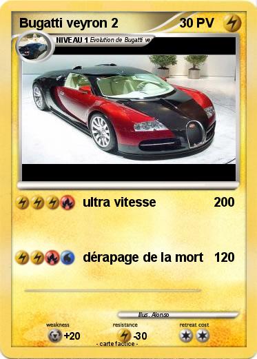 Pokemon Bugatti veyron 2