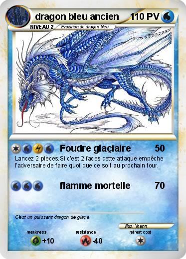 Pokemon dragon bleu ancien