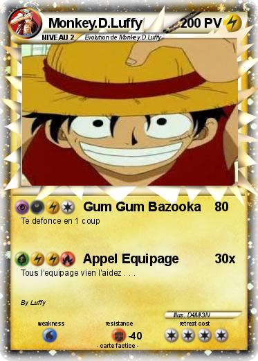 Pokemon Monkey.D.Luffy