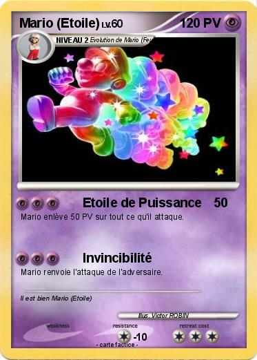 Pokemon Mario (Etoile)