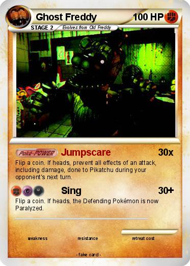 Pokemon Ghost Freddy