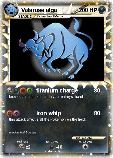Pokemon Valaruse alga