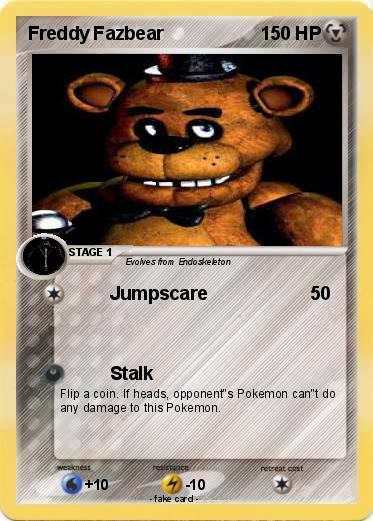 Pokemon Freddy Fazbear