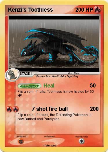 Pokemon Kenzi's Toothless
