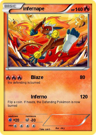 Pokemon infernape