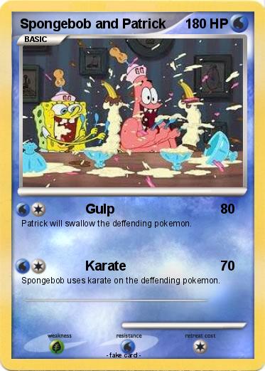 Pokemon Spongebob and Patrick