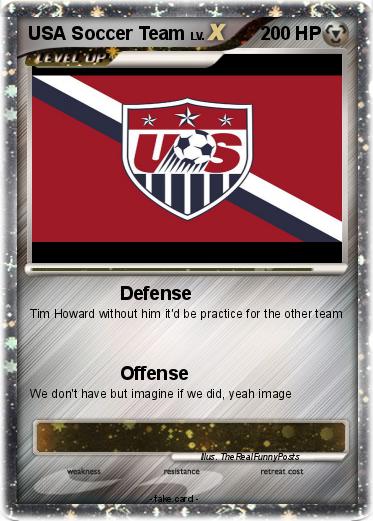 Pokemon USA Soccer Team