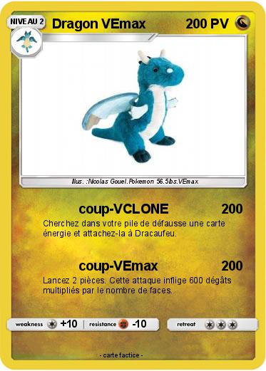 Pokemon Dragon VEmax