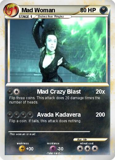 Pokemon Mad Woman