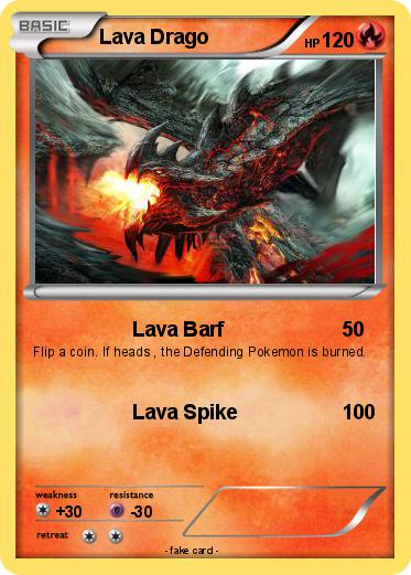 Pokemon Lava Drago