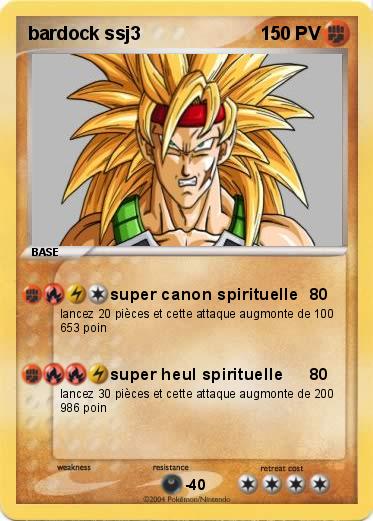 Pokemon bardock ssj3