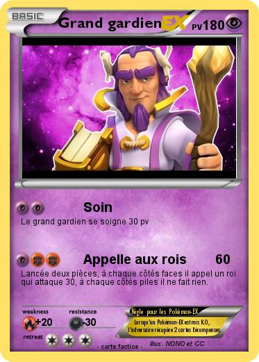 Pokemon Grand gardien