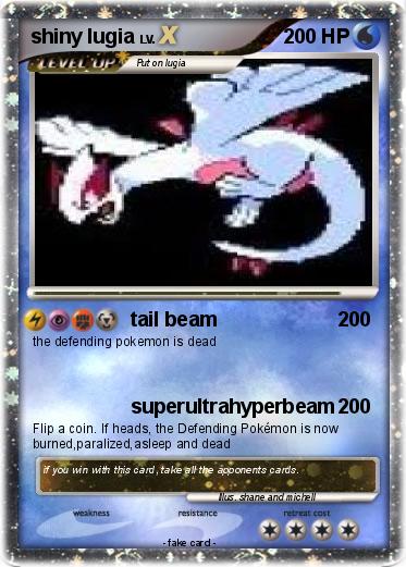 Pokemon shiny lugia