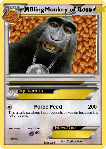 Pokemon BlingMonkey of Beans